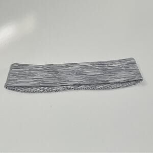 Lululemon Athletic Fabric Headband Gray Spacedye Print
